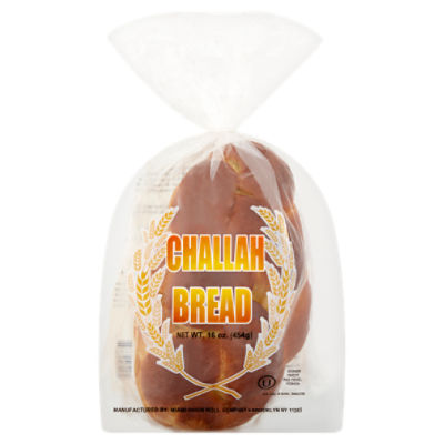 Miami Onion Roll Company Challah Bread, 16 oz, 16 Ounce