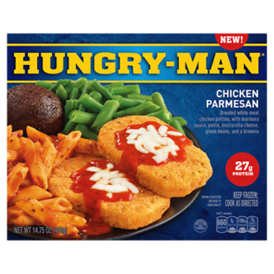 Hungry-Man Chicken Parmesan, Frozen Meal, 14.75 oz.