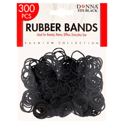 Chic - Elastics Rubber Bands Mini Black 300 Pack, Shop Today. Get it  Tomorrow!