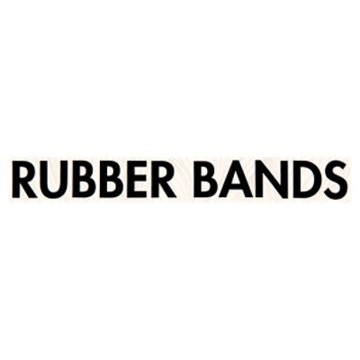 White Rubber Bands (300)