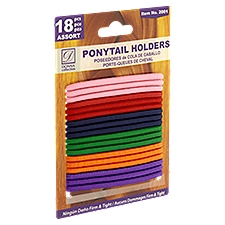 Donna Collection Firm & Tight, Ponytail Holders, 14 Each