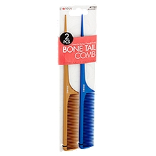 Donna Premium Collection #7760 Assort, Bone Tail Comb, 2 Each