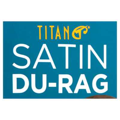 Titan Satin Durag Black