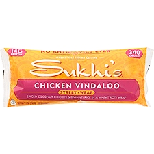 Sukhi's Street Wrap Chicken Vindaloo, 5.5 oz