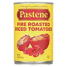 Pastene Fire Roasted Diced Tomatoes, 14.5 oz