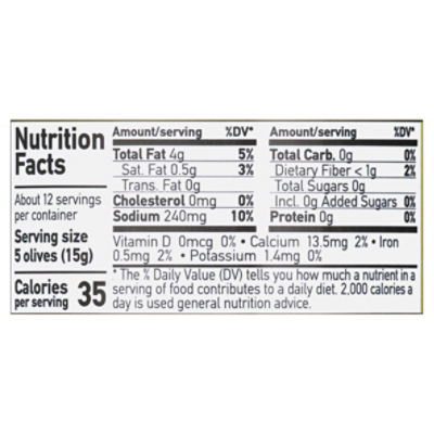 Pastene Pitted Kalamata Olives, 6.5 oz