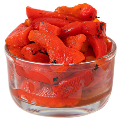 Pastene Double Roasted Pepper Strips, 16 oz