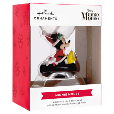 Hallmark Christmas Ornament (Disney Minnie Mouse on Snow Tube)