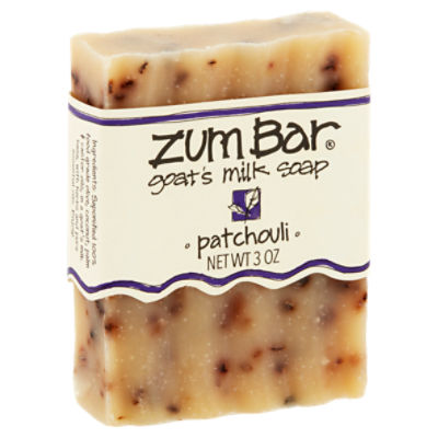 Zum Bar Patchouli Goat's Milk Soap, 3 oz