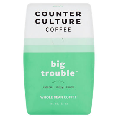 Counter Culture Coffee Big Trouble Whole Bean Coffee, 12 oz