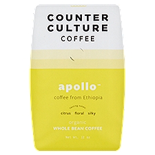Counter Culture Coffee Coffee, Apollo Organic Whole Bean, 12 Ounce
