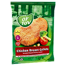 Of Tov Chicken Breast Cutlets, 32 oz