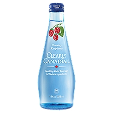 Clearly Canadian Country Raspberry Sparkling Water Beverage, 11 fl oz