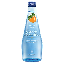 Clearly Canadian Orchard Peach Sparkling Water Beverage, 11 fl oz