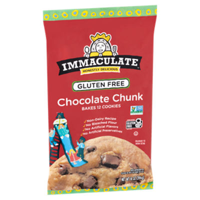 Immaculate Gluten Free Chocolate Chunk Cookie Dough, 14 oz