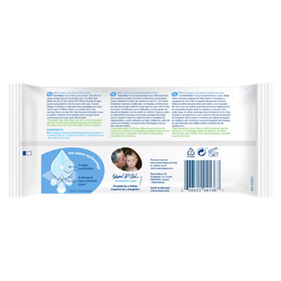 WaterWipes Plastic-Free Original Baby Wipes, 99.9% Water Based Wipes,  Unscented & Hypoallergenic for Sensitive Skin, 60 Count (1 pack), Packaging  May Vary - ShopRite