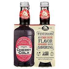 Fentimans Traditional Cherry Cola, 9.3 fl oz, 4 count