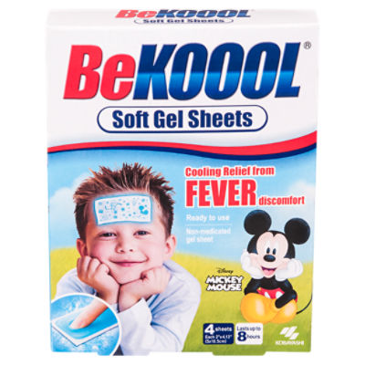 Kobayashi BeKoool Soft Gel Sheets, 4 count