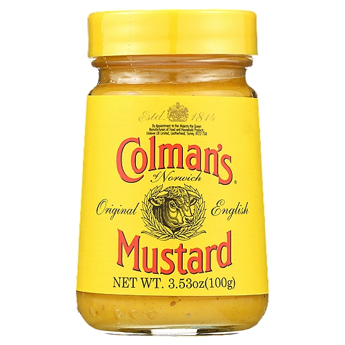 Colman's Original English Mustard, 3.53 oz