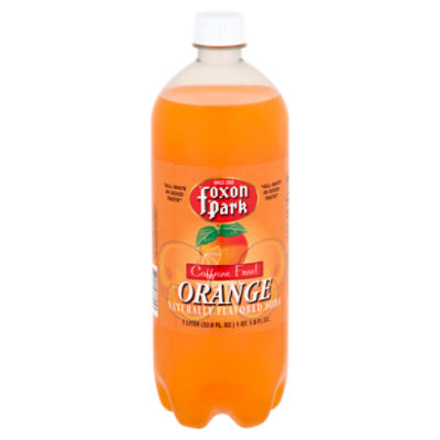 Foxon Park Orange Soda, 33.8 fl oz