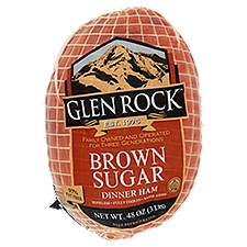 Glen Rock Brown Sugar, Dinner Ham, 3 Pound