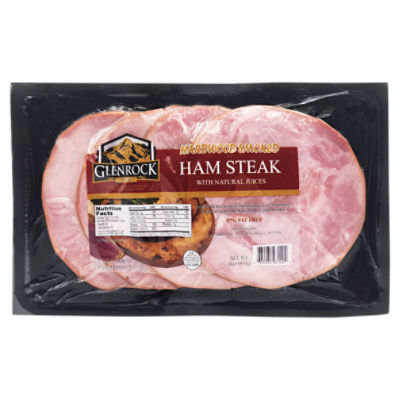 Glen Rock Hardwood Smoked Ham Steak, 16 oz