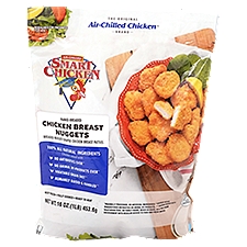 Smart Chicken Air Chilled Panko-Breaded Chicken Breast Nuggets, 16 oz