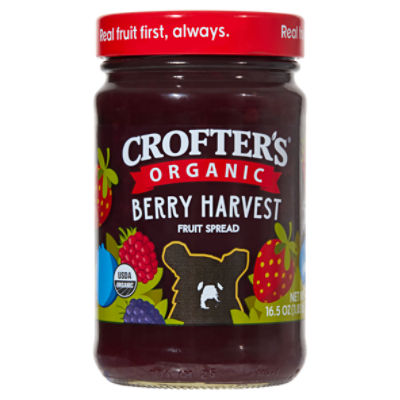 Crofter's Organic Berry Harvest Fruit Spread, 16.5 oz