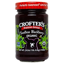 Crofter's Organic Seedless Blackberry Premium Spread, 16.5 oz