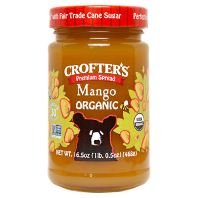 Crofter's Organic Mango Premium Spread, 16.5oz