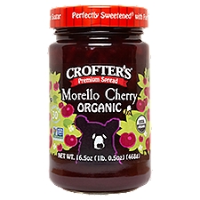 Crofter's Organic Morello Cherry Premium Spread, 16.5 oz