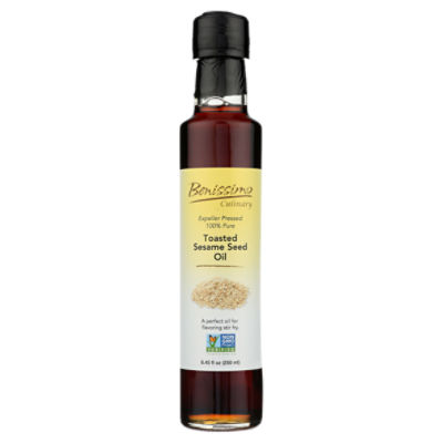 Benissimo Toasted Sesame Seed Oil, 8.45 fl oz
