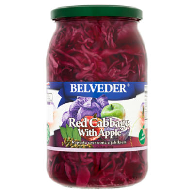 Belveder Red Cabbage with Apple, 31.74 oz