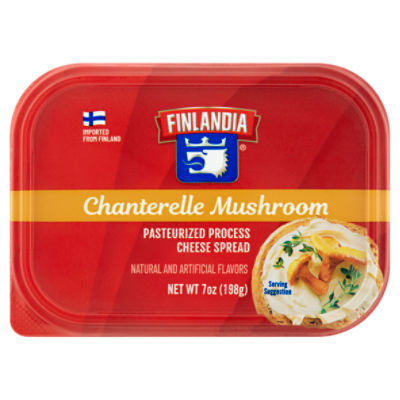 Finlandia Chanterelle Mushroom Cheese Spread, 7 oz