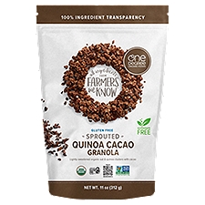 One Degree Organic Foods Sprouted Quinoa Cacao Granola, 11 oz