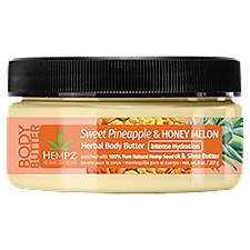 Hempz Sweet Pineapple & Honey Melon Herbal Body Butter, 8 oz