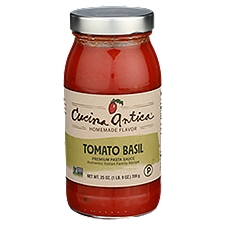 Cucina Antica Pasta Sauce - Tomato Basil, 25 oz