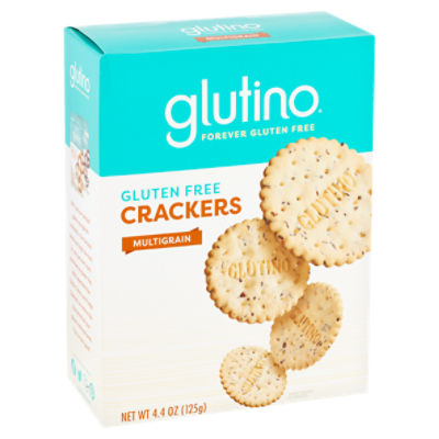 Glutino Gluten Free Multigrain Crackers, 4.4 oz