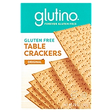 Glutino Gluten Free Original Table Crackers, 7.0 oz