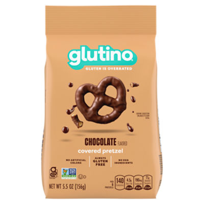Glutino Gluten Free Fudge Covered Pretzels, 5.5 oz - ShopRite