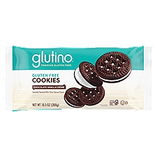 Glutino Gluten Free Chocolate Vanilla Crème Cookies, 10.5 oz