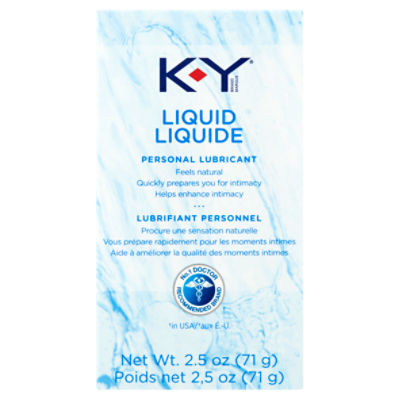 K-Y Liquid Personal Lubricant, 2.5 oz, 2.4 Fluid ounce