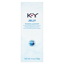 K-Y Jelly Personal Lubricant, 4 oz, 4 Ounce