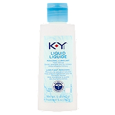 K-Y Liquid Personal Lubricant, 5 oz, 4.5 Fluid ounce