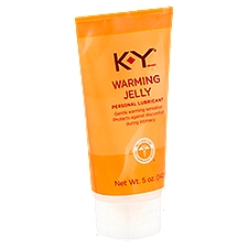 K-Y Personal Lubricant, Warming Jelly, 5 Ounce