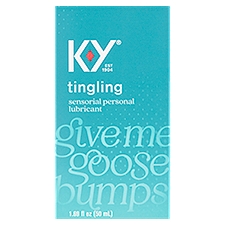 K-Y Tingling Sensorial Personal Lubricant, 1.69 fl oz