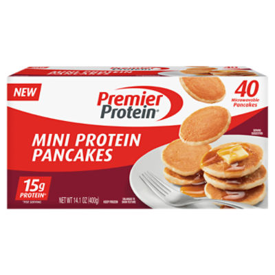 Premier Protein Frozen Mini Protein Pancake, 40 pack