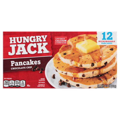 Hungry Jack Chocolate Chip Pancakes, 12 count, 14.8 oz ShopRite