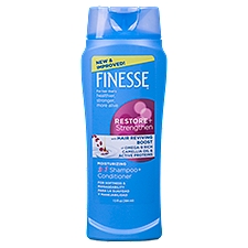 Finesse Shampoo + Conditioner, Moisturizing 2 in 1, 13 Fluid ounce
