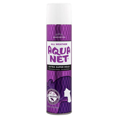 Aqua Net Unscented Extra Super Hold Professional Hairspray, 11 oz
